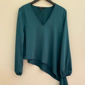 BCBGMAXAZRIA women’s top blouse size s small color green